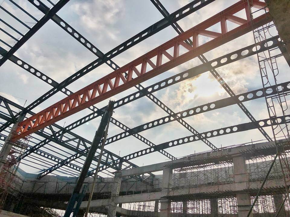 โครงสร้างเหล็กเซลลูลาร์บีม (cellular beam)