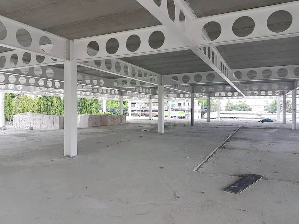 รับเหมางานโครงสร้างเหล็กขนาดใหญ่