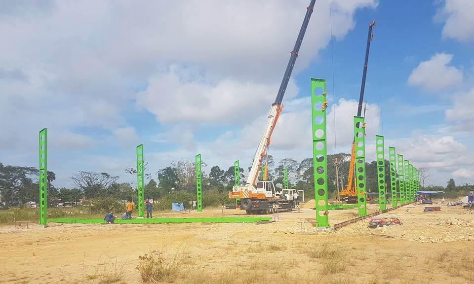 บริษัทรับเหมางานโครงสร้างเหล็กขนาดใหญ่