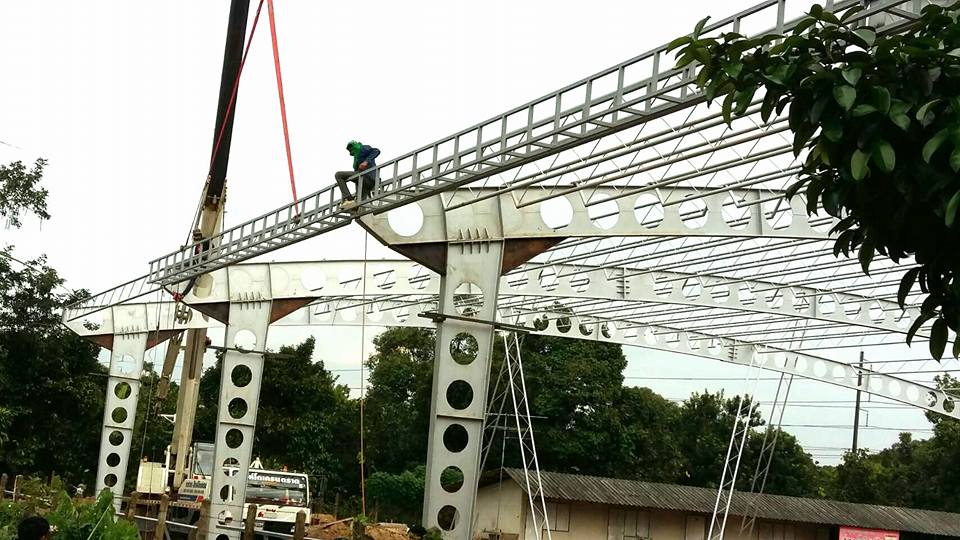 ขนาดเหล็กเซลลูล่าร์บีม