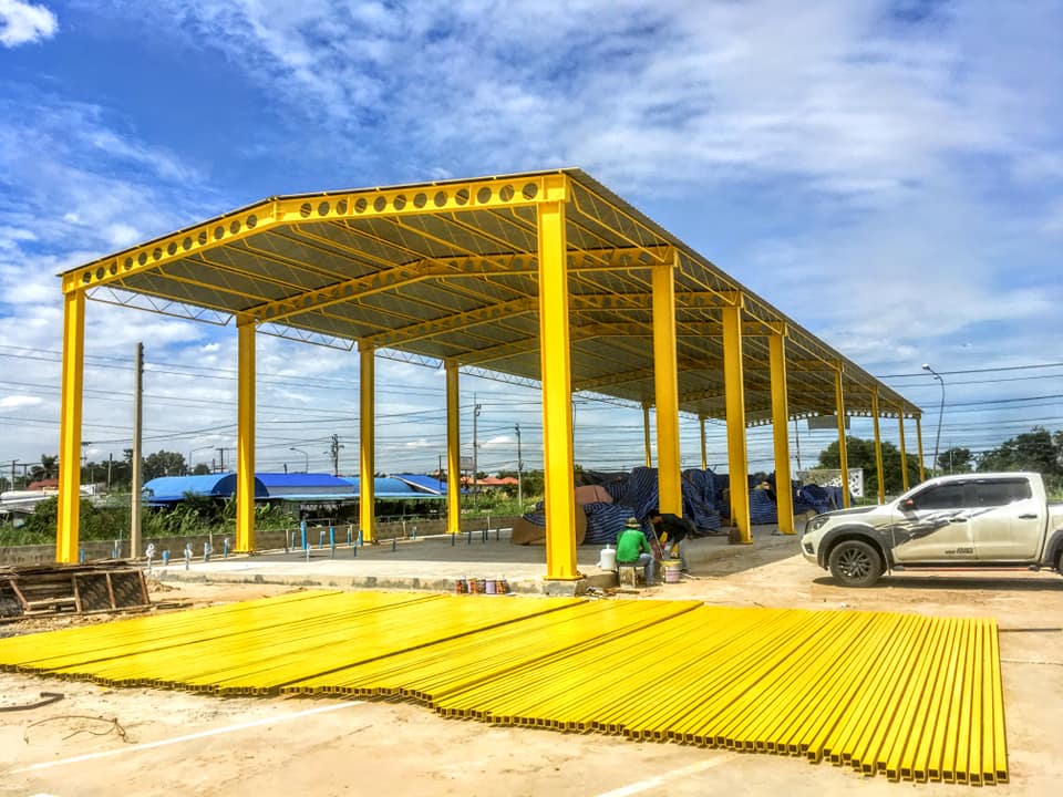 รับเหมางานโครงสร้างเหล็ก